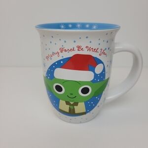 Star wars Christmas yoda mug